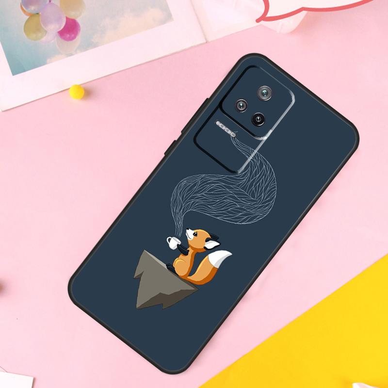 Чехол с рисунком лисы для Xiaomi 14 Ultra 13 11T 12T 13T Pro 12 Lite POCO X6 Pro M6 X3 X4 X5 M5s F3 F5