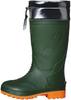 Mitsuuma Rain Cold Molded TPE Perfect for Work and Medium Boots, Weather, Lightweight, Waterproof, Flexible, One-Piece Construction, Farming,
