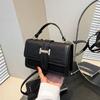 2025 Autumn New Korean Version of Simple and Fashionable Shoulder Small Square Bag Light Luxury Aesthetic Niche Design Hand Carry Messenger Bag