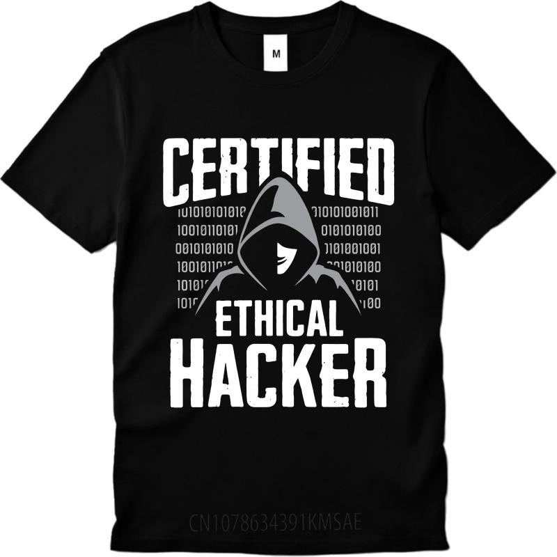 2026 New Style Certified Ethical Hacker Unisexs TShirt HighQuality Fashion Print Round Neck Unisexs and Womens Matching TShirt