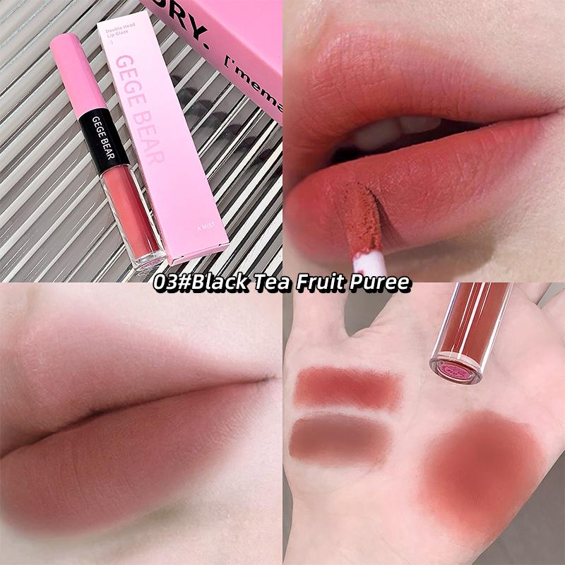 GEGE BEAR Multi-effect Dazzling Double Head Lip Glaze