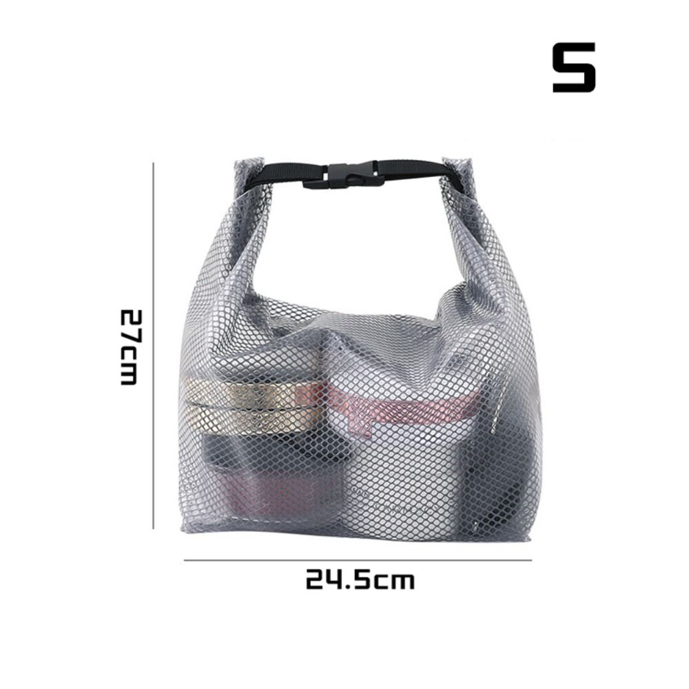 Simple Buckle Type Storage Bag Portable Waterproof Shopping Bag Washing Bag Travel