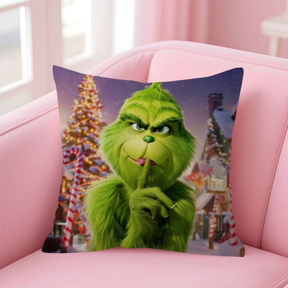 Movie The classic GGrinches Personalized Pillow Cover Kids Bedroom Wild Party Decor Pillowcase kid Birthday shower Gift