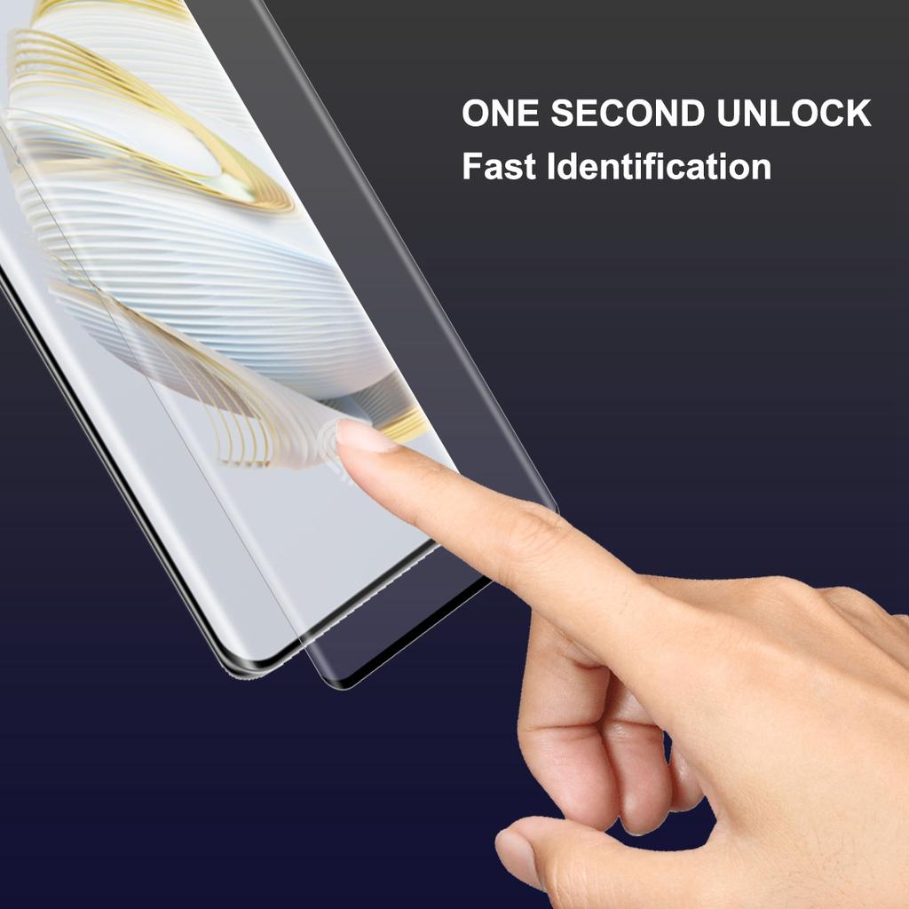 ENKAY HAT PRINCE Защитное стекло для экрана Huawei nova 10 Pro 4G, 3D изогнутое, с полным покрытием, клей по краям, поддержка разблокировки по отпечатку пальца