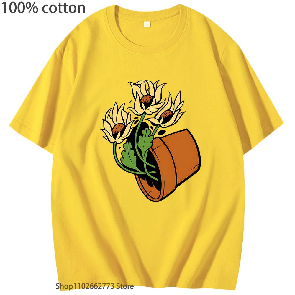 Футболки De La Soul Is Dead Футболка High Street Мода Женская футболка 100% хлопок Летние футболки Мужская одежда Мягкий K-pop