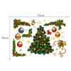 Ic-new Merry Christmas Window Wall Sticker Decals Snowflake Santa Claus Home Xmas Decor
