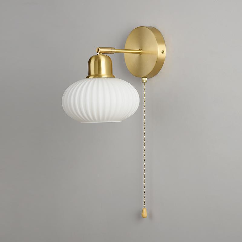 Скандинавский светодиодный настенный светильник Внутреннее освещение Настенные бра Украшение дома Спальня Гостиная Кабинет Коридор Лестница Прикроватная роскошная лампа