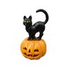 Halloween Themed  Black Animal Decoration Ornament Atmosphere Creative Scene Funny Ornament, Decorative Ornament, Gift Gift