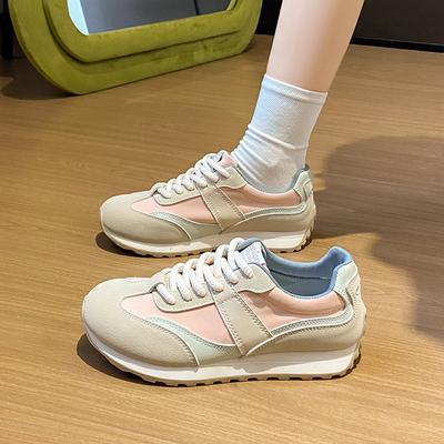 Корейская версия новых дышащих кроссовок Forrest Gump для женщин, весенне-осенние студенческие кроссовки для бега и теплая повседневная обувь