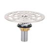 Stainless Steel Automatic Cup Washer G1/2'' Cup Rinser Faucet Head Sink Attachment  Hotel