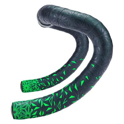 SUPACAZ SUPER STICKY KUSH STAR FADE Толстая лента для руля N.GRN, 2,5 мм