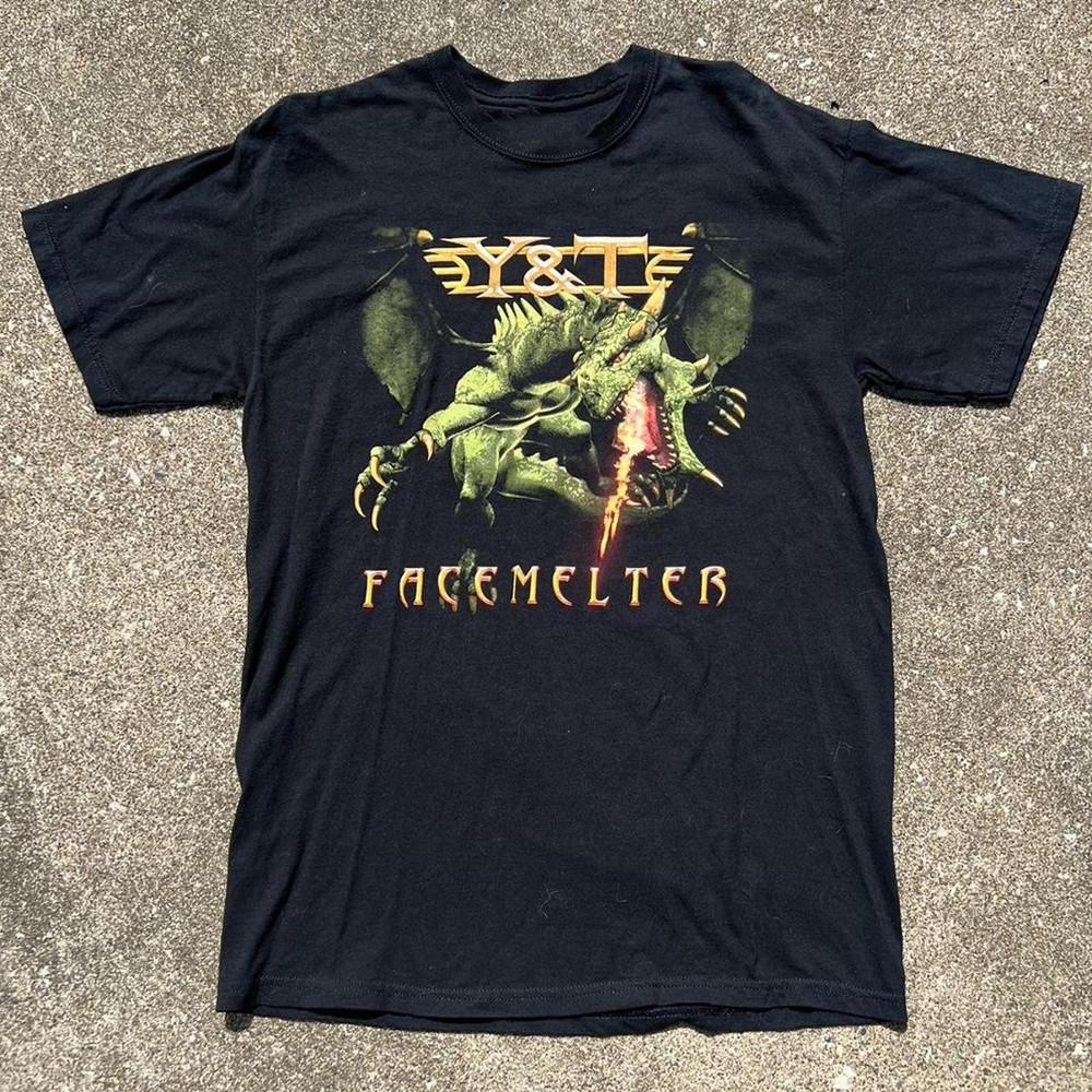 Горячий!! Коллекция 80-х Y&T Facemelter Футболка с принтом группы S-5XL TU228 Унисекс Футболка
