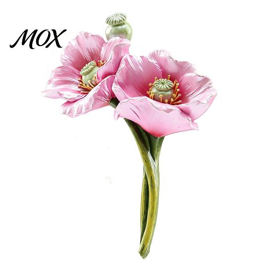 Adhesive Wall Decor for Bedroom 3D Flower Switch Sticker, Aesthetic Floral Light Decorative Resin Plate Protective Cover Cover, Self Art Home