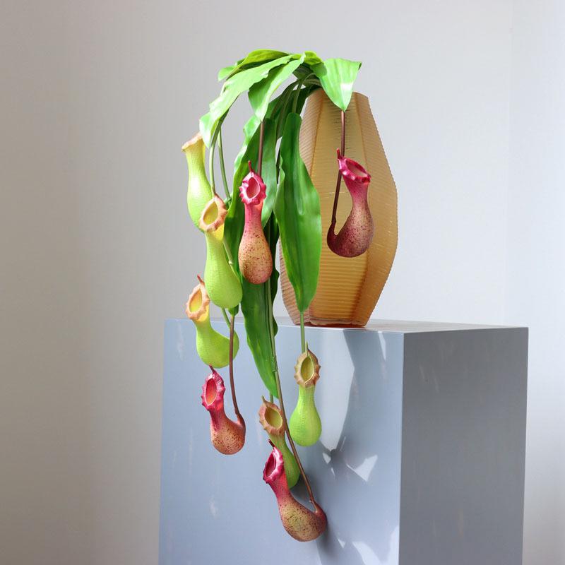 Artificial Hanging Pitcher Plants & Venus Flytraps for Ceiling and Wall Decoration