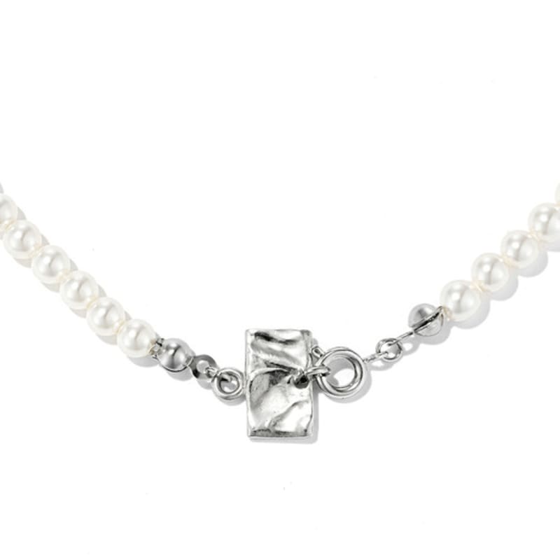 IBAE Symbol Pearl Necklace 4mm