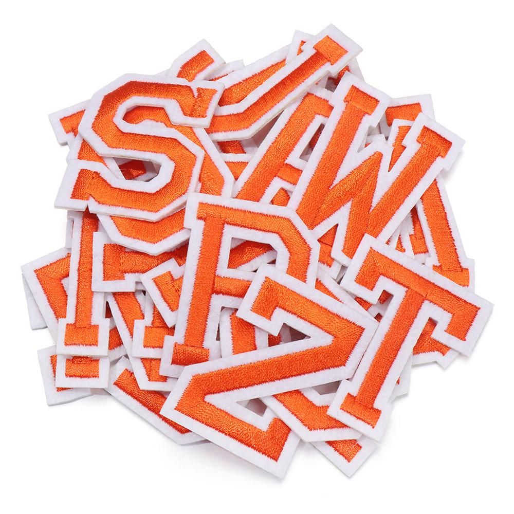 Fabric Embroidery Iron-on Mixed Clothing Stickers Alphabet Patch Letters Patches Garment Applique