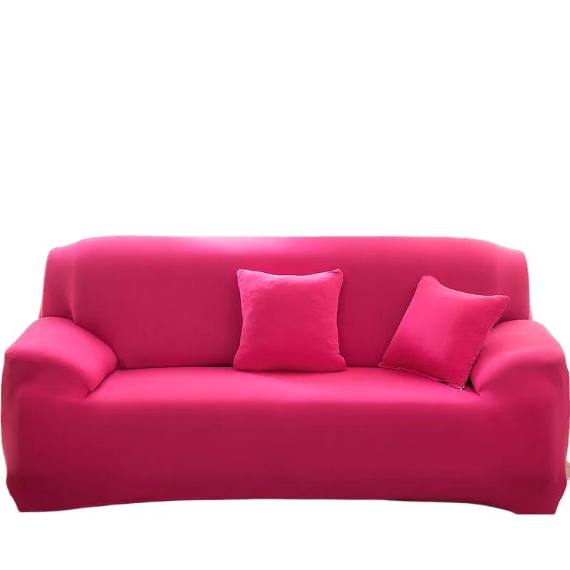 Adjustable Elastic Sofa Cover 1/2/3/4 Seat Stretch Silk Fabric Couch Covers for Living Room Sectional Corner Slipcovers 1PC