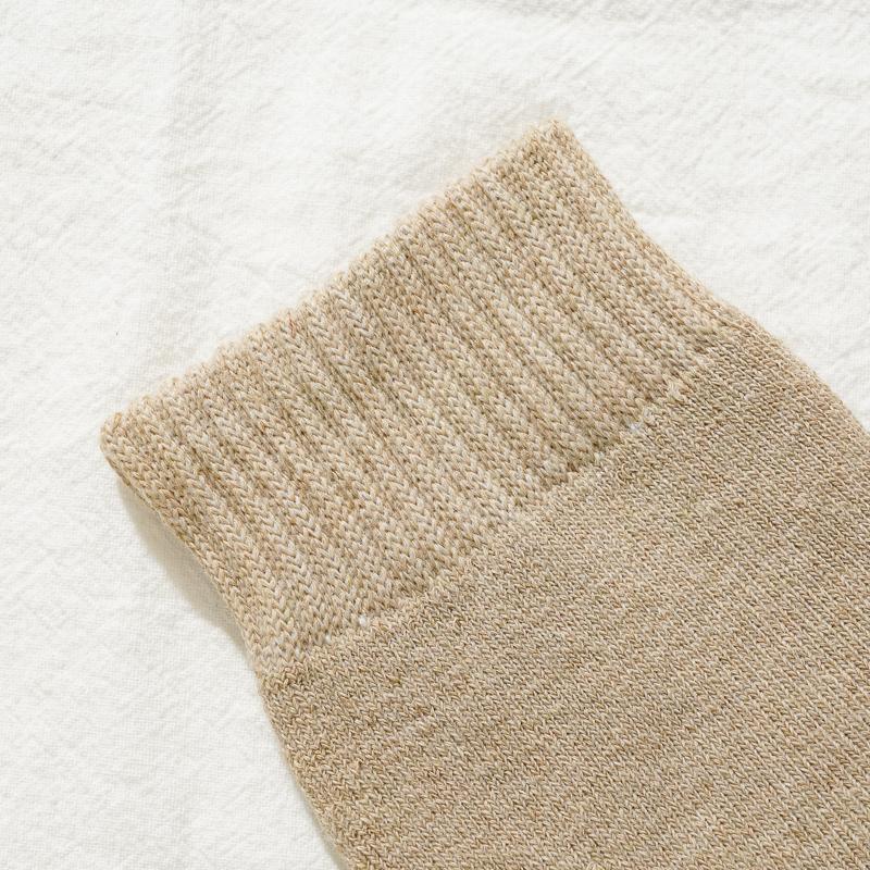 Мужские утолщенные хлопковые носки Теплые носки средней длины Мягкие, приятные к коже Повседневные носки