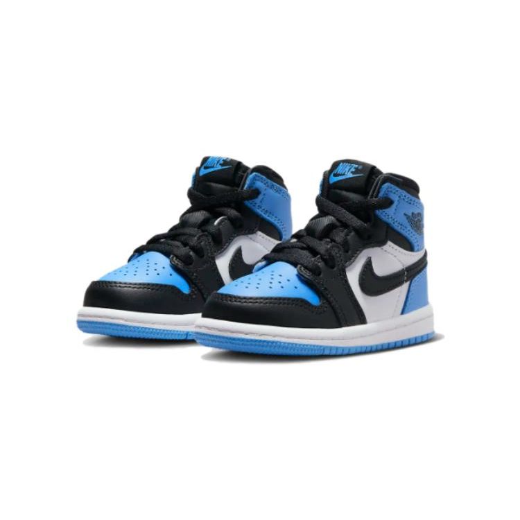 Air Jordan 1 Retro High OG TD UNC Toe University Blue Black White FD1413-400