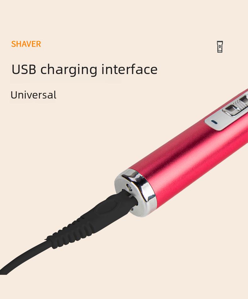 Электрический прибор для удаления волос 5-в-1: Бритва для носа, интимных частей тела, подмышек и лобковых волос для женщин