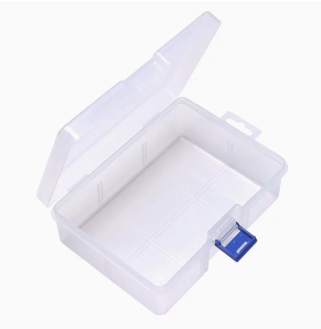 Portable ABS Ocean Boat Fishing Rigid Fishing Box-Waterproof Eco-Friendly Storage for Fish Hooks Bait & Accessories