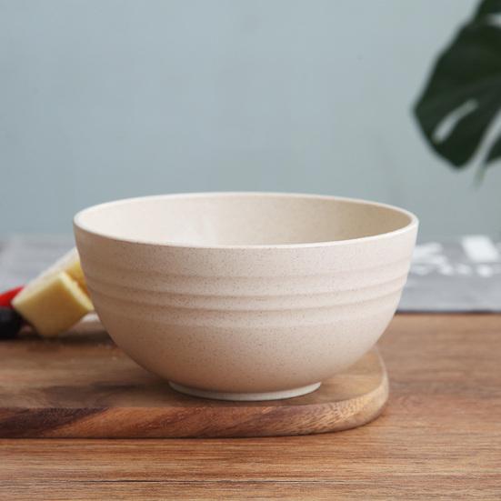 4 шт., удобные небьющиеся миски для круп, легко чистящиеся штабелируемые миски для риса для домашней кухни