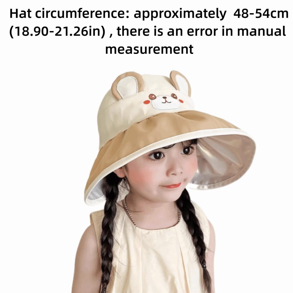 Empty Top UV Protection Hat Thin Design Fisherman Cap Fashion Design Children's Caps Travel