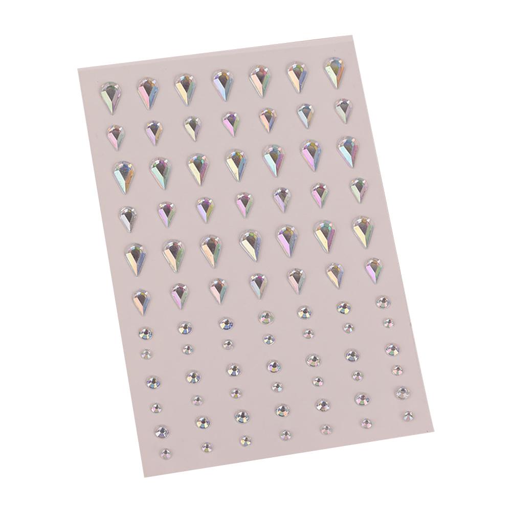 Butterfly Sticker Accessories Christmas Face Sticker Tear Stage Corner Eye Bright Face Makeup D L6Q1