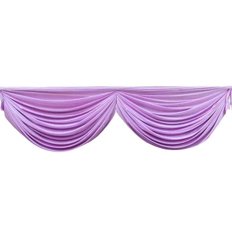 2M Свадебный фон занавеска гирлянда для вечеринки балдахин драпировка панель свадебный фон занавес балдахин сценический фон декор драпировка