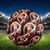 1pc Sonic the Hedgehog Pattern Football, Standard Size 5 Soccer Ball Stylish Sport Football for Competition Play and Training