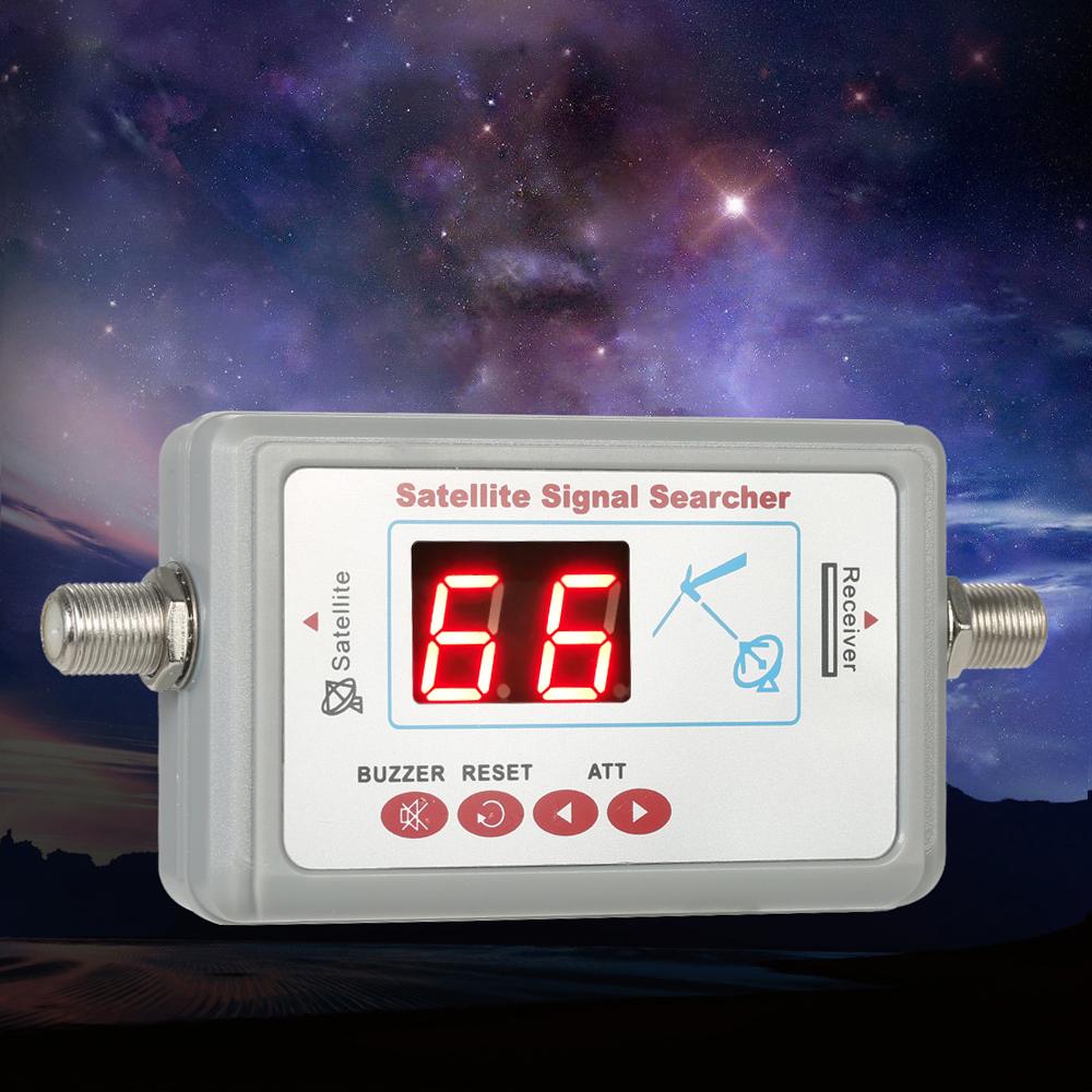 Digital Satellite Signal Finder Meter Mini Satellite Finder with Buzzer