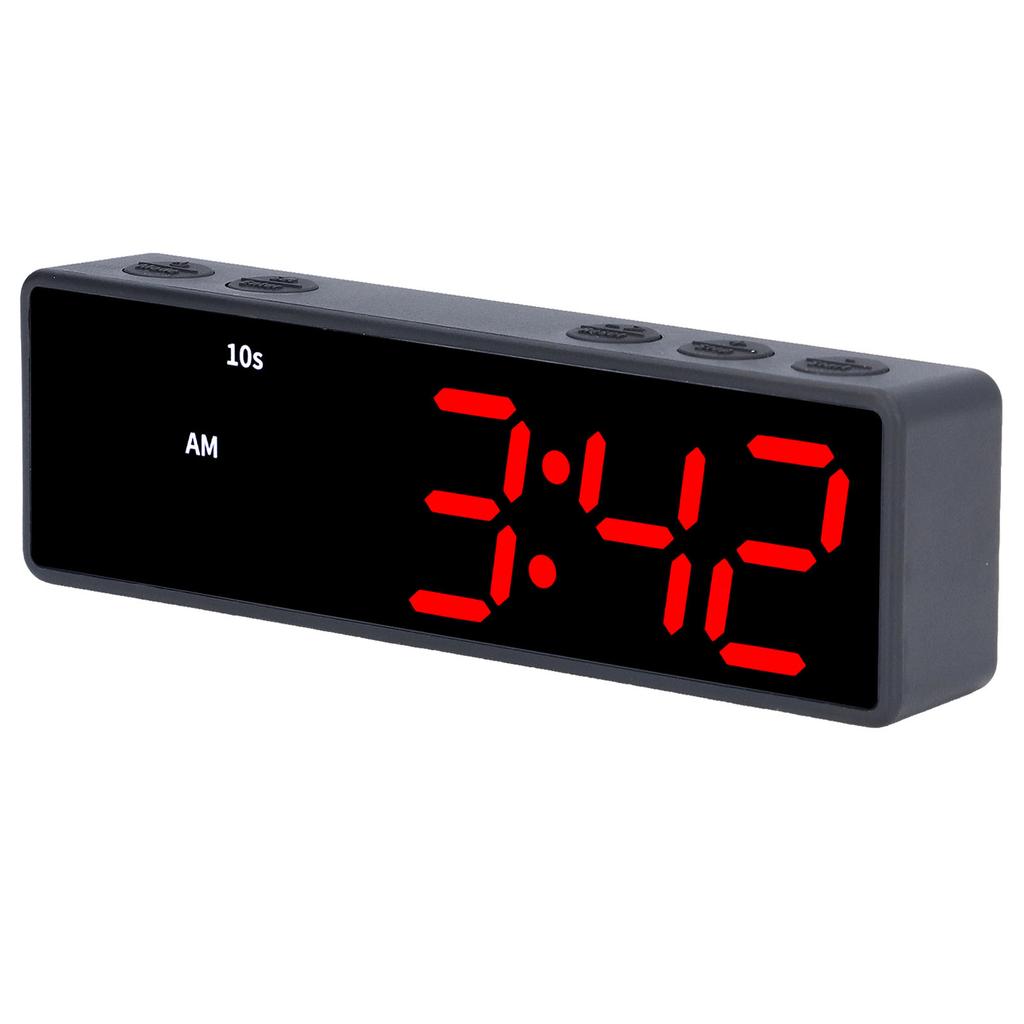 Тренировочный таймер светодиодный цифровой таймер многофункциональный электронный настольный часы для фитнеса в спальне