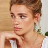 Classic Charms Pendant Earring Geometry Shape Fashion Jewelry Elegant Dangle Earrings  Daily Wear