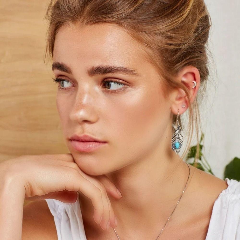 Classic Charms Pendant Earring Geometry Shape Fashion Jewelry Elegant Dangle Earrings  Daily Wear