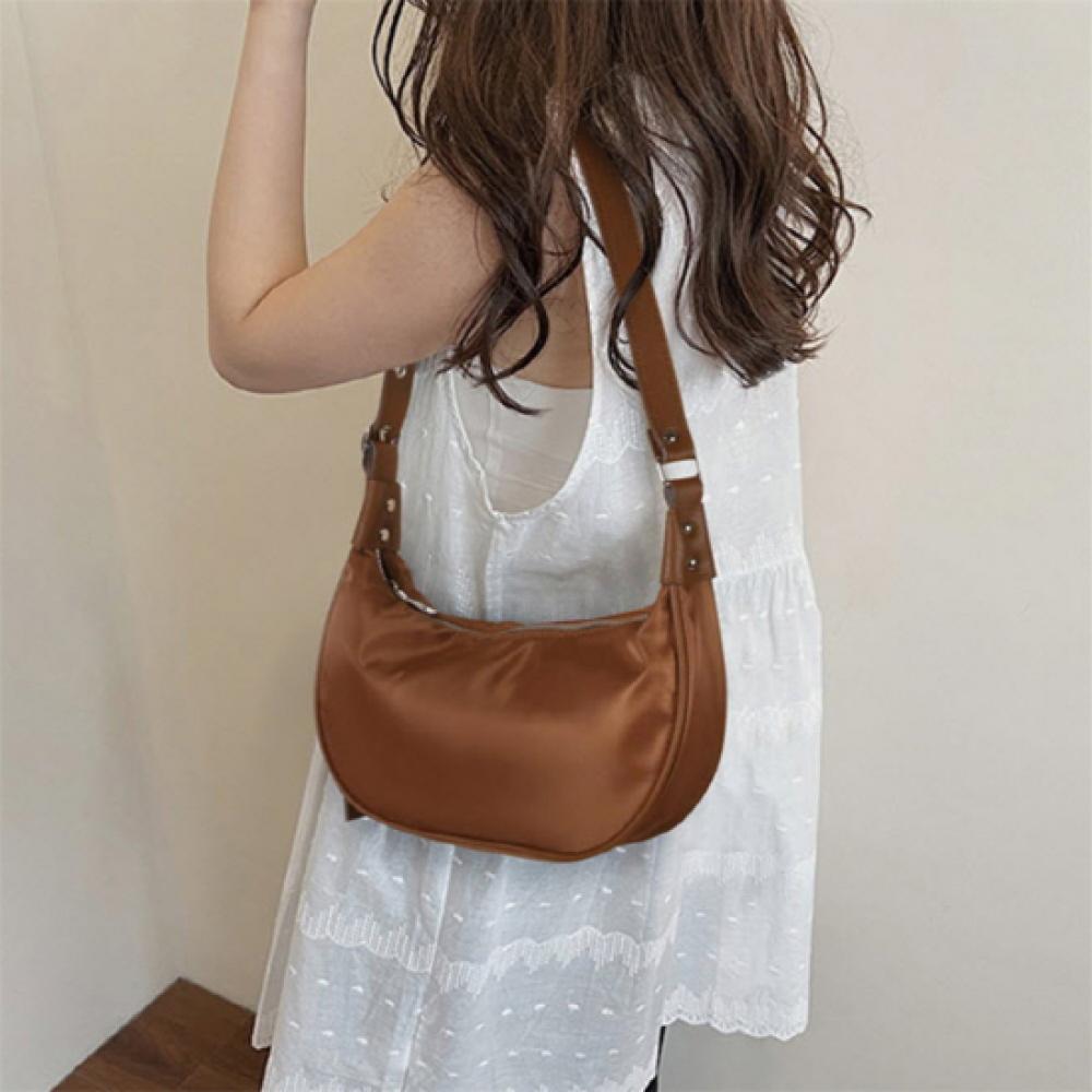 New ArrivalS Open Run Women S Punching deSign Buckle Eyelet Hobo Shoulder Bag