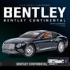 1/24 Bentley Continental GT Model Car, Alloy Diecast Collectible Pull Back Car Toy, with Sound and Light, Door Can Be Opened for Boys Girls Gift