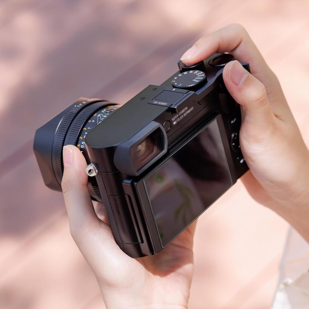 JJC Metal Thumb Grip for Leica Q3 and Q2 Digital Easy To Enhances Camera Holding Q3, 43, Cameras, Attach,