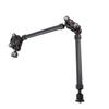 Camera Mount Adjustable Arm 530mm Double Sections Extension Metal Articulating Arm Stand