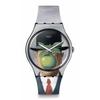 Часы Swatch LE FILS DE L'HOMME BY RENE MAGRITTE ART JOURNEY 2023 SUOZ350 Черные часы