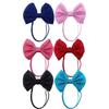 Colorful Dog Hair Bow Headbands Hair Band Pet Costumes Adjustable Pet Hair Bows  Valentine's Day