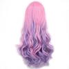Women Lady Long Hair Wig Curly Wavy Synthetic Anime Cosplay Party Full Wigs