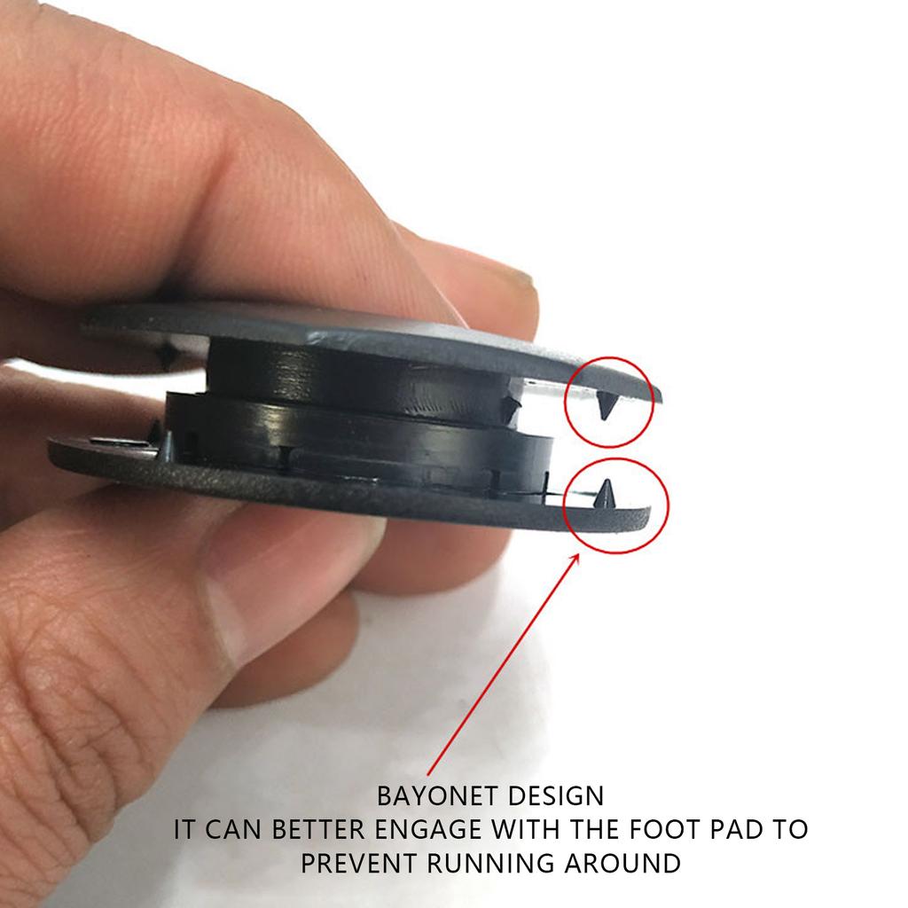 10Pcs Dual Layer Car Mat Retainer Carpet Buckle Twist Plastic Clip Fastener Fitting Fixing Grip Clamps Anti-Slip Floor Holders