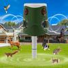 360 ° Three Sided Ultrasonic Animal Repellent Outdoor Waterproof Voice Alarm Bird Repellent Bat