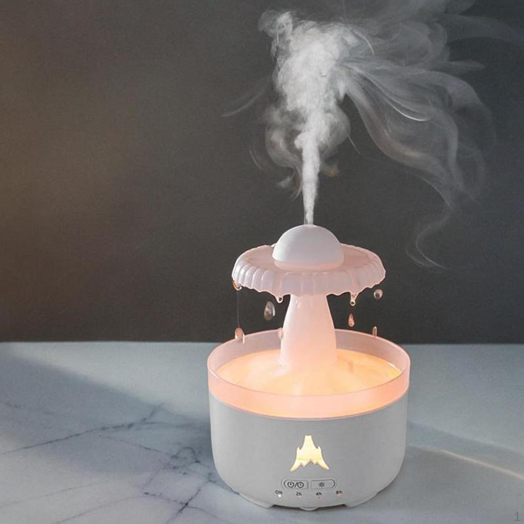 Mini Desk Humidifier Remote Control Night Light for Hotel Bedroom NightStand