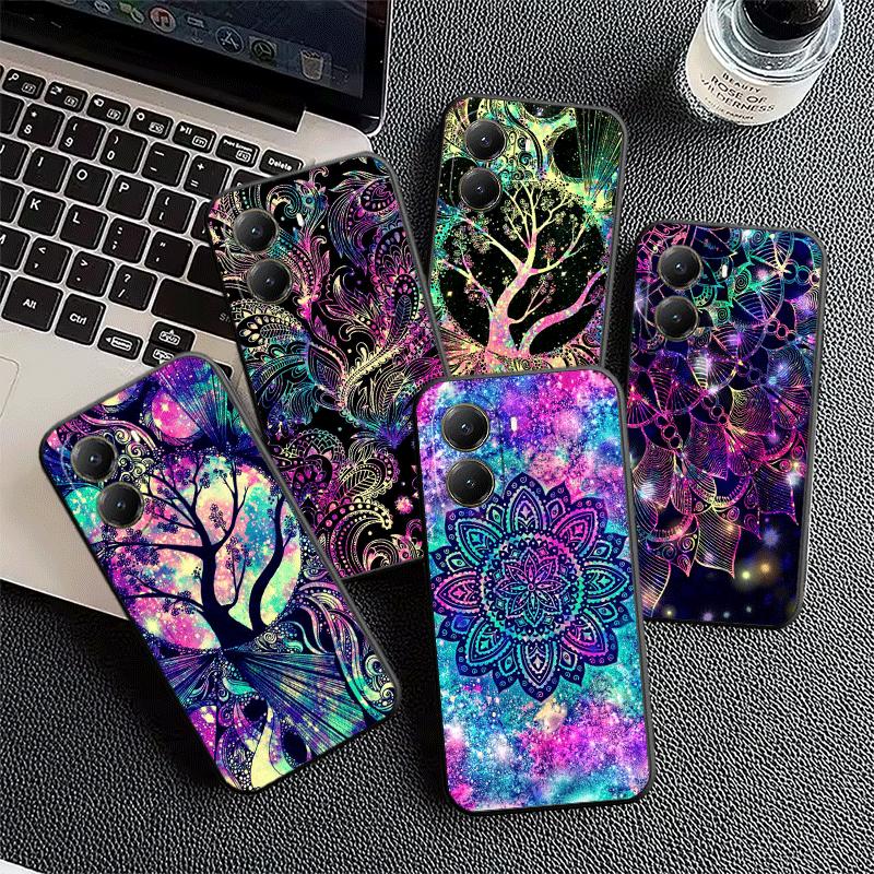 Mandala Sunflower Dreamy Style Soft Phone Case for Xiaomi Poco X5 X6 X7 X8 Pro Max X3 F7 F8 Ultra M8 M7 M6 M5 Redmi 15 15C 14C 1