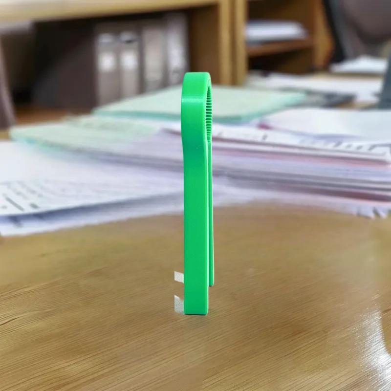 Пластиковый открыватель для крышек бутылок, универсальный открыватель с эргономичной ручкой и зубчатой конструкцией