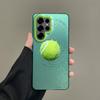 Цветной чехол для телефона Samsung Galaxy S26 S25 S24 S23 S22 Ultra S20 S10 S21 FE 5G Plus Серебряное покрытие IMD Чехол Мяч для тенниса Спорт