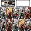 Чехол для iPhone 15 14 Xiaomi Redmi Note 13 12 11 Pro Max X 8 7 9 XR Samsung Galaxy S24 S23 OPPO A15 Huawei Bakugou Katsuki My Hero Academia BNHA Case