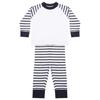 Childrens/Kids Striped Long Pajamas Set
