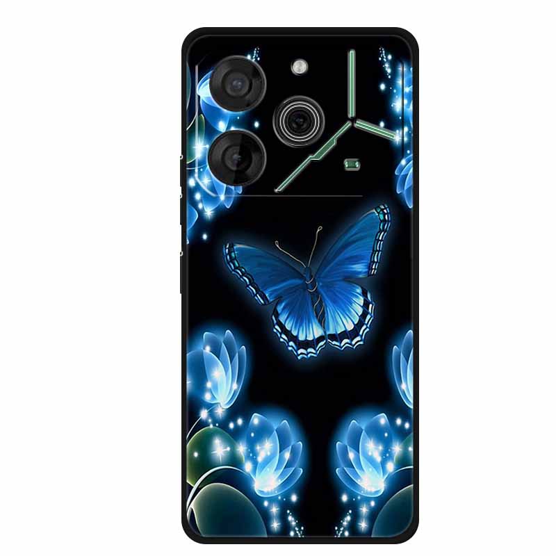 Чехол для Tecno Pova 6 Neo Животные ТПУ Мягкий Силикон Задняя Крышка Чехлы для Телефона для Tecno Pova 6Neo 6.78" Ударопрочный Волк Крутой funda